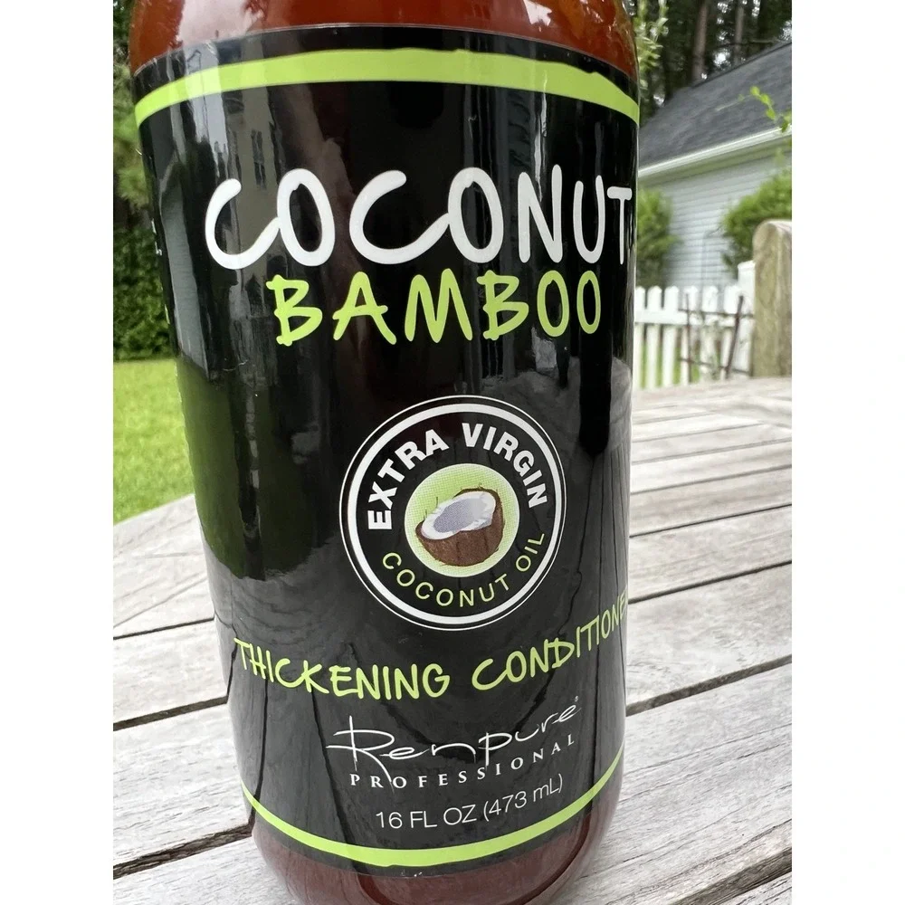 Renpure Extra Virgin Coconut Oil Thickening Conditioner 16 oz Jumbo Pump
